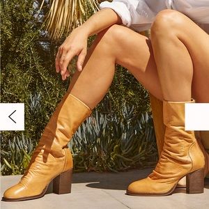 Camel colored boots